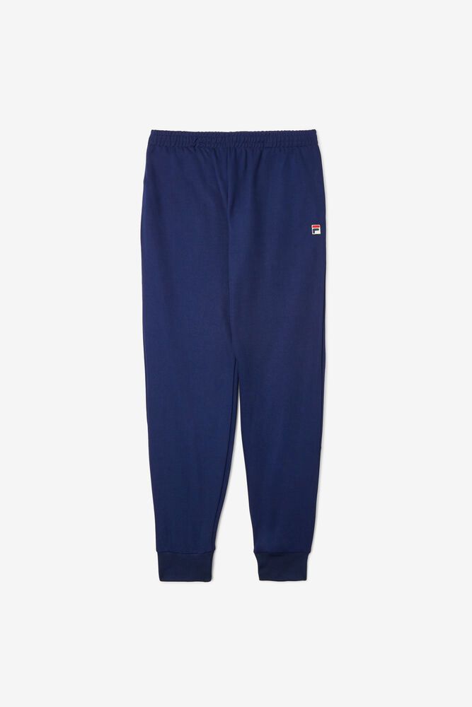 Fila Pants Mens Navy Naso - Ireland 04691-EXSA